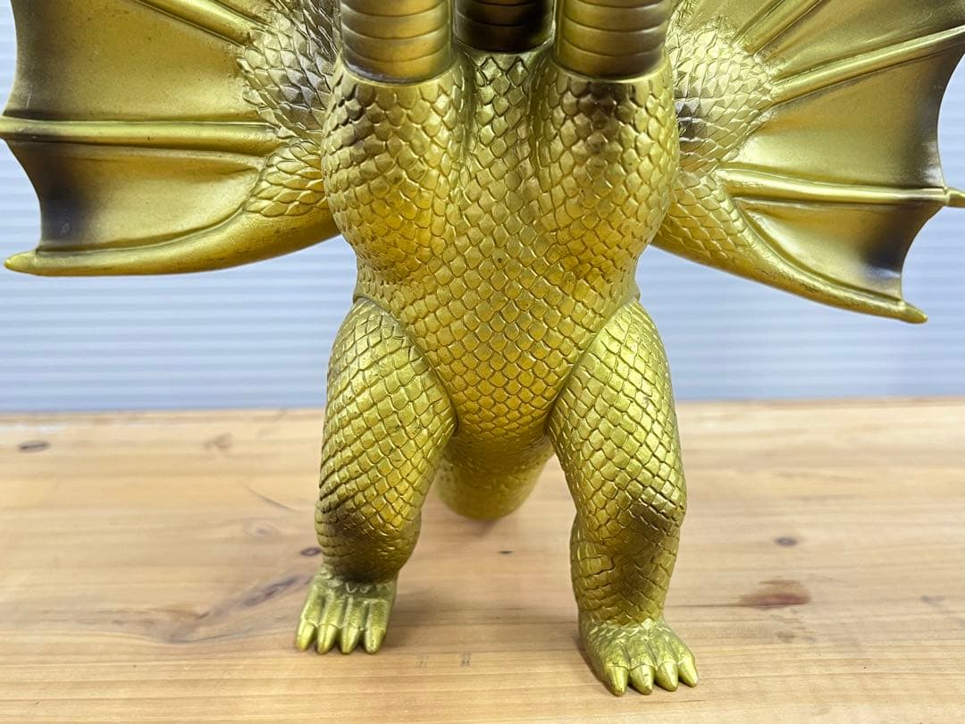 キングギドラ ソフビ ゴジラ 東映 初代 昭和 当時物 - メルカリ