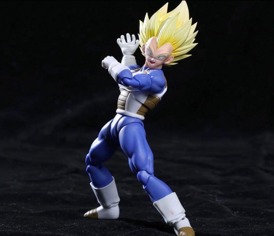 s.h.figuarts ドラゴンボール ベジータ　超サイヤ人ヘッドパーツセット