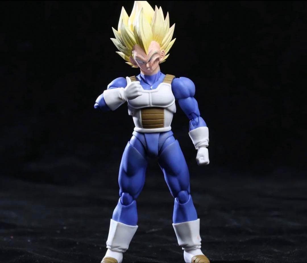 s.h.figuarts ドラゴンボール ベジータ　超サイヤ人ヘッドパーツセット