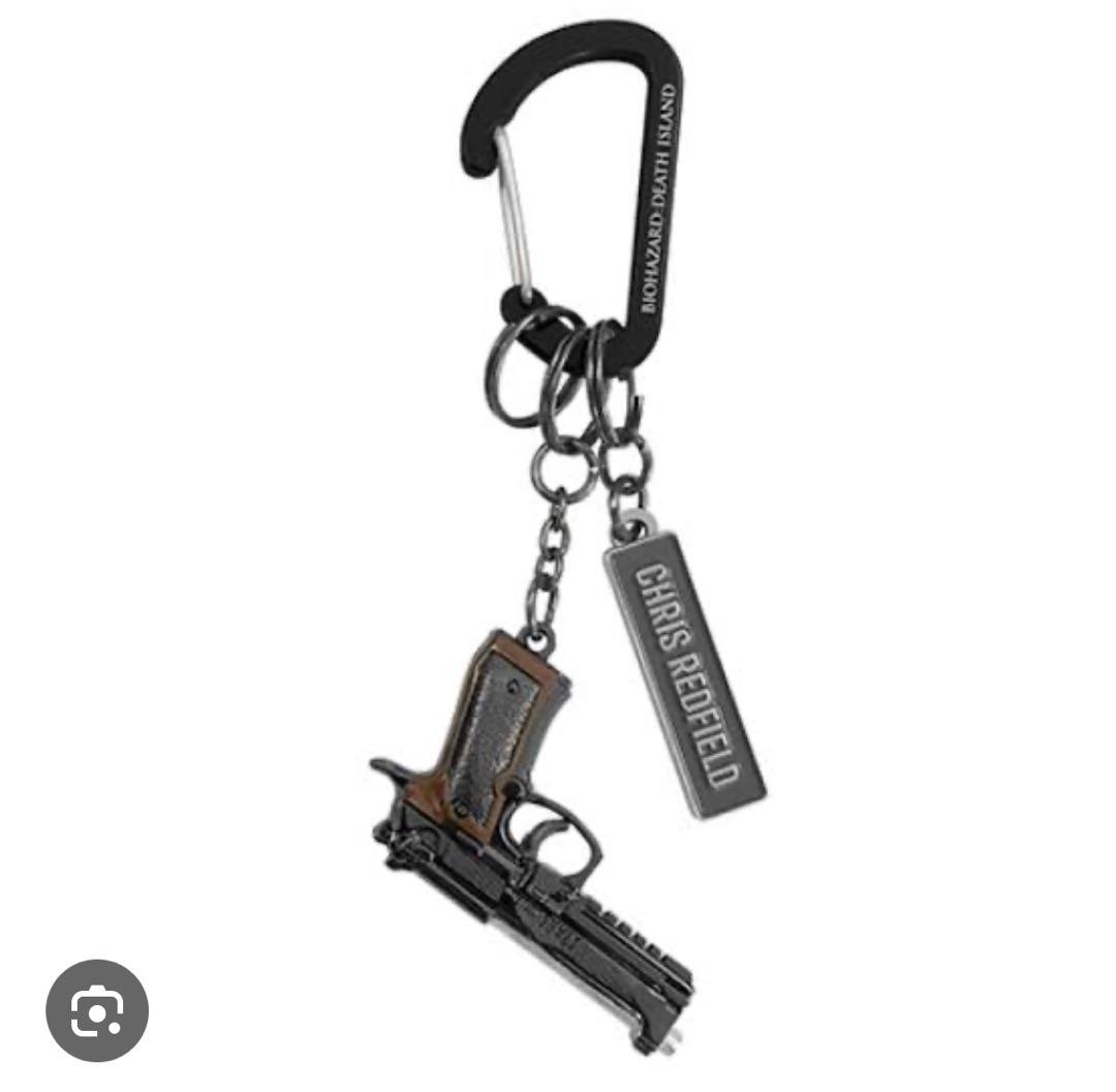 バイオハザード デスアイランド 銃キーホルダー クリス resident