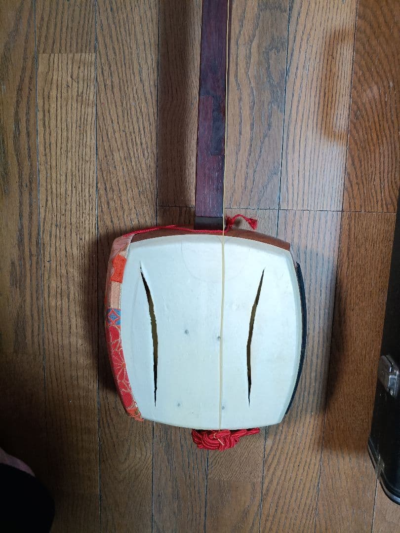 三味線　紅木　民謡　ケース付き