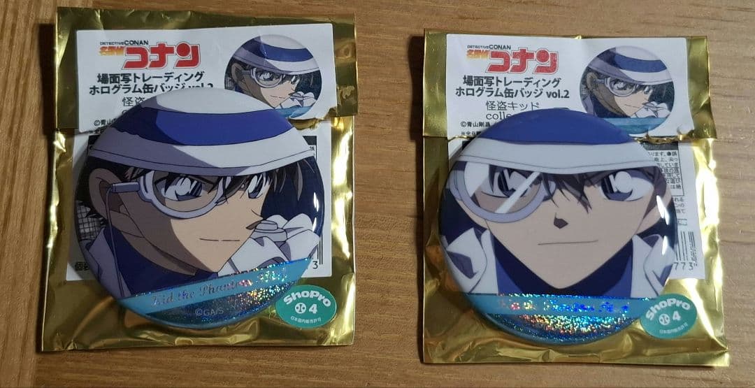 怪盗キッド 缶バッジ - メルカリ