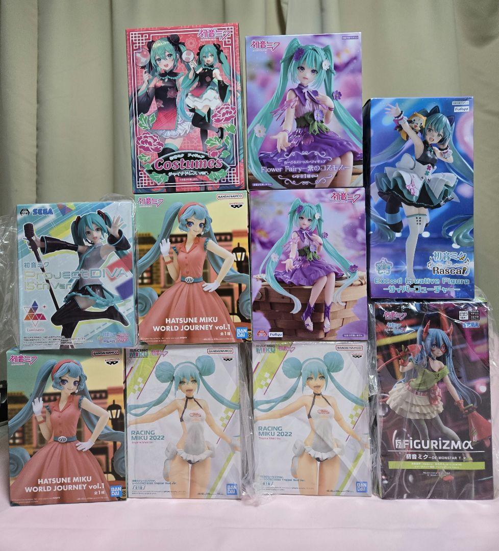 『匿名配送』初音ミク　フィギュアセット③31点