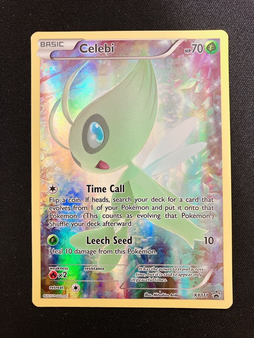 セレビィ 伝説キラコレクション XY111 英語 海外 プロモ ポケモン