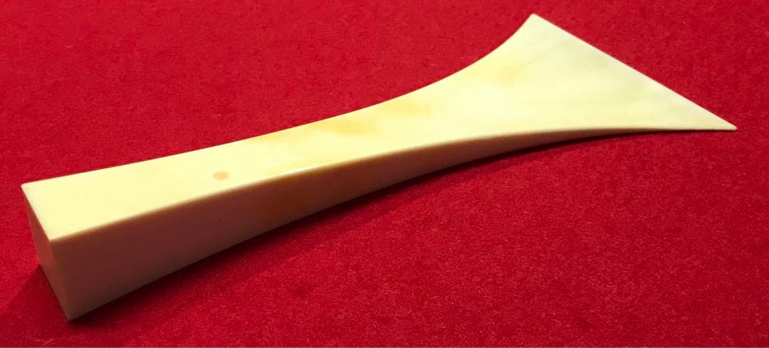 三味線撥111 天然素材マンモス/三味線/弦楽器/バチ