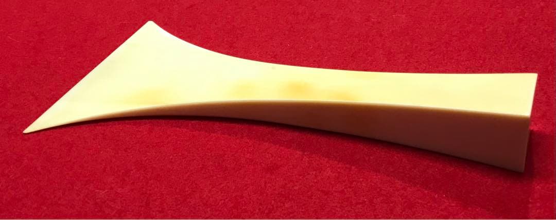 三味線撥111 天然素材マンモス/三味線/弦楽器/バチ