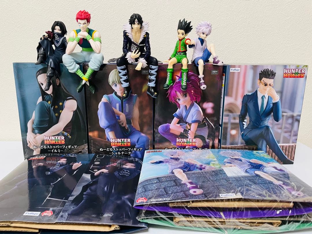 HUNTER×HUNTER ぬーどるストッパーフィギュア　9セット　フェイタン等 Amazon.co.jp: HUNTER×HUNTER ぬーどるストッパーフィギュア