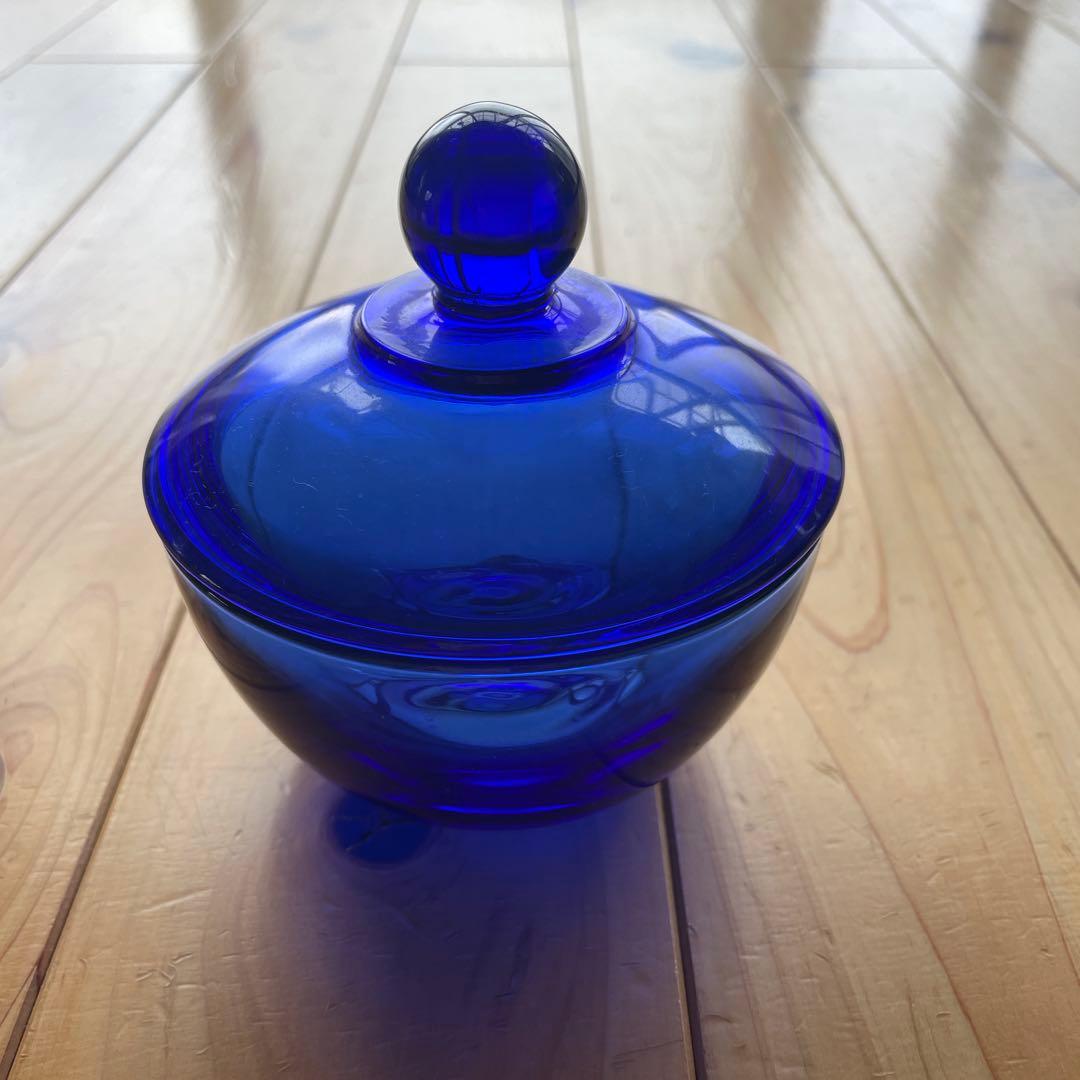 食器 Vintage Anchor Hocking Cobalt Blue set