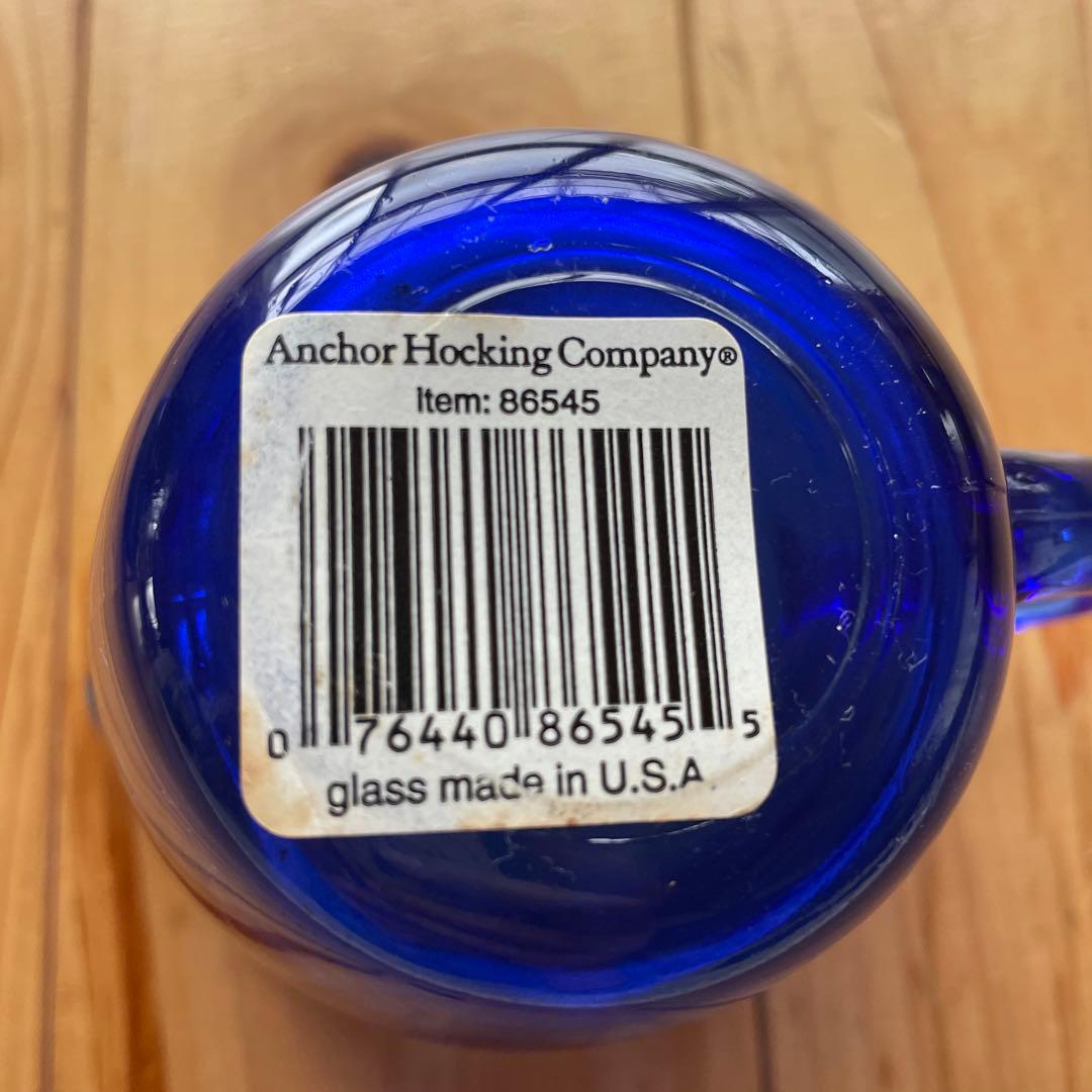 食器 Vintage Anchor Hocking Cobalt Blue set