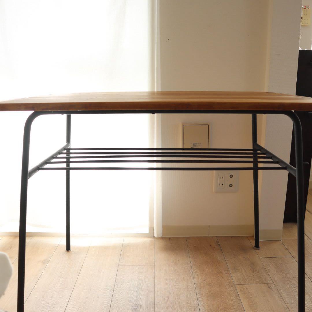 益子古道具店の木製家具リメイクダイニングテーブル