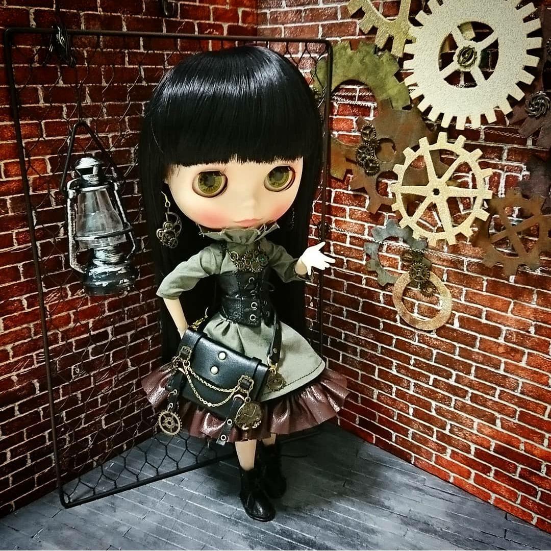 ARAARA.doll  スチームパンク　バッグ　ご参考　ブライス　ネオブライス