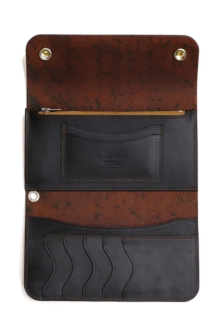 ヴィンテージワークス　ハンドメイドレザーロングウォレット　財布