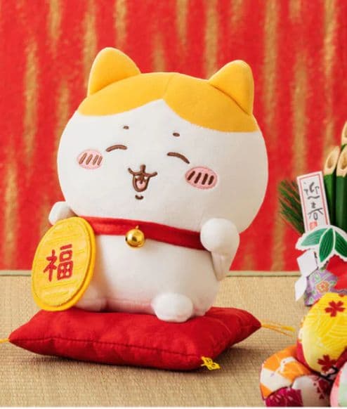 ちいかわ ハチワレ招き猫ぬいぐるみ - メルカリ