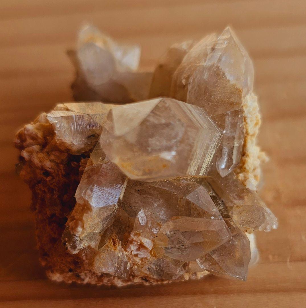 滋賀産 水晶クラスター原石