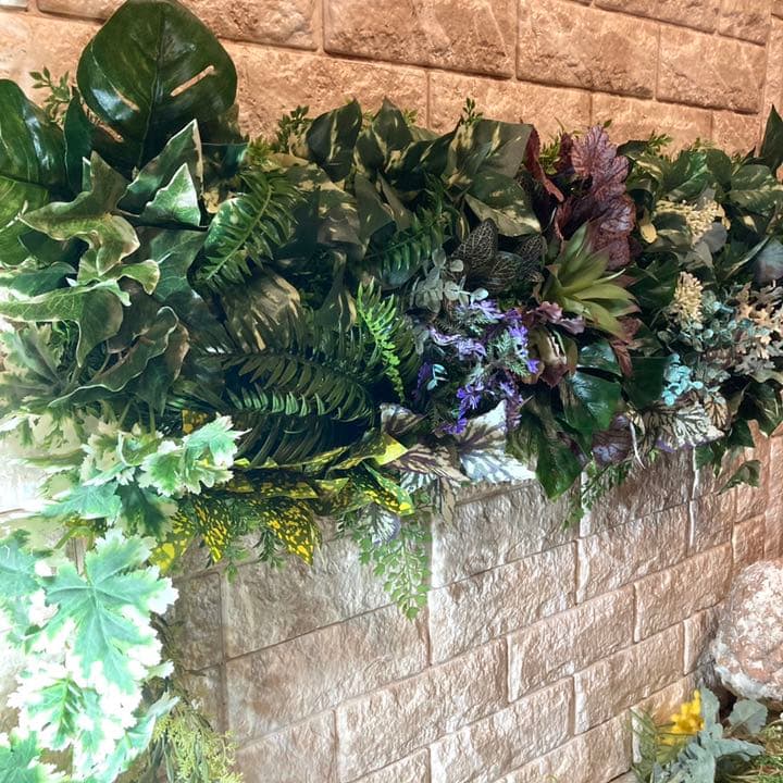 光触媒　人工観葉植物　ウォールグリーン　フェイク　アレンジ　702040