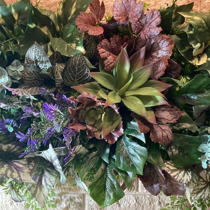 光触媒　人工観葉植物　ウォールグリーン　フェイク　アレンジ　702040