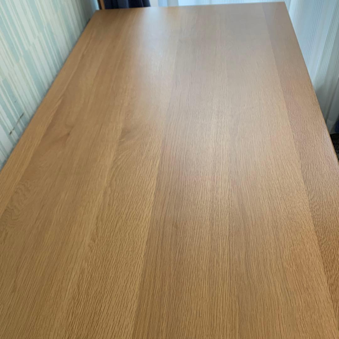 無印良品折りたたみテーブル　120cm オーク材
