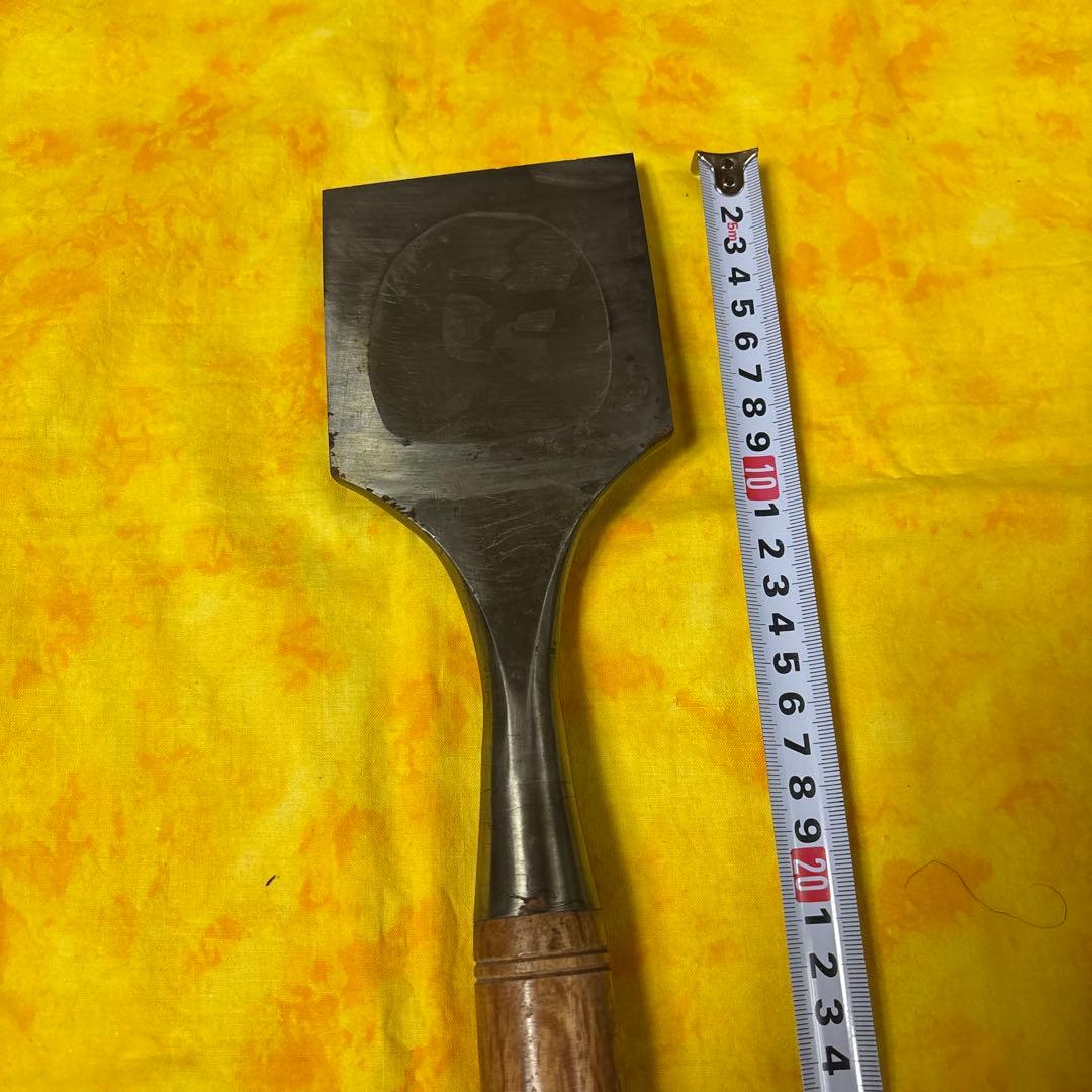 氷彫刻用　ノミ平95㎜全長77cm特大