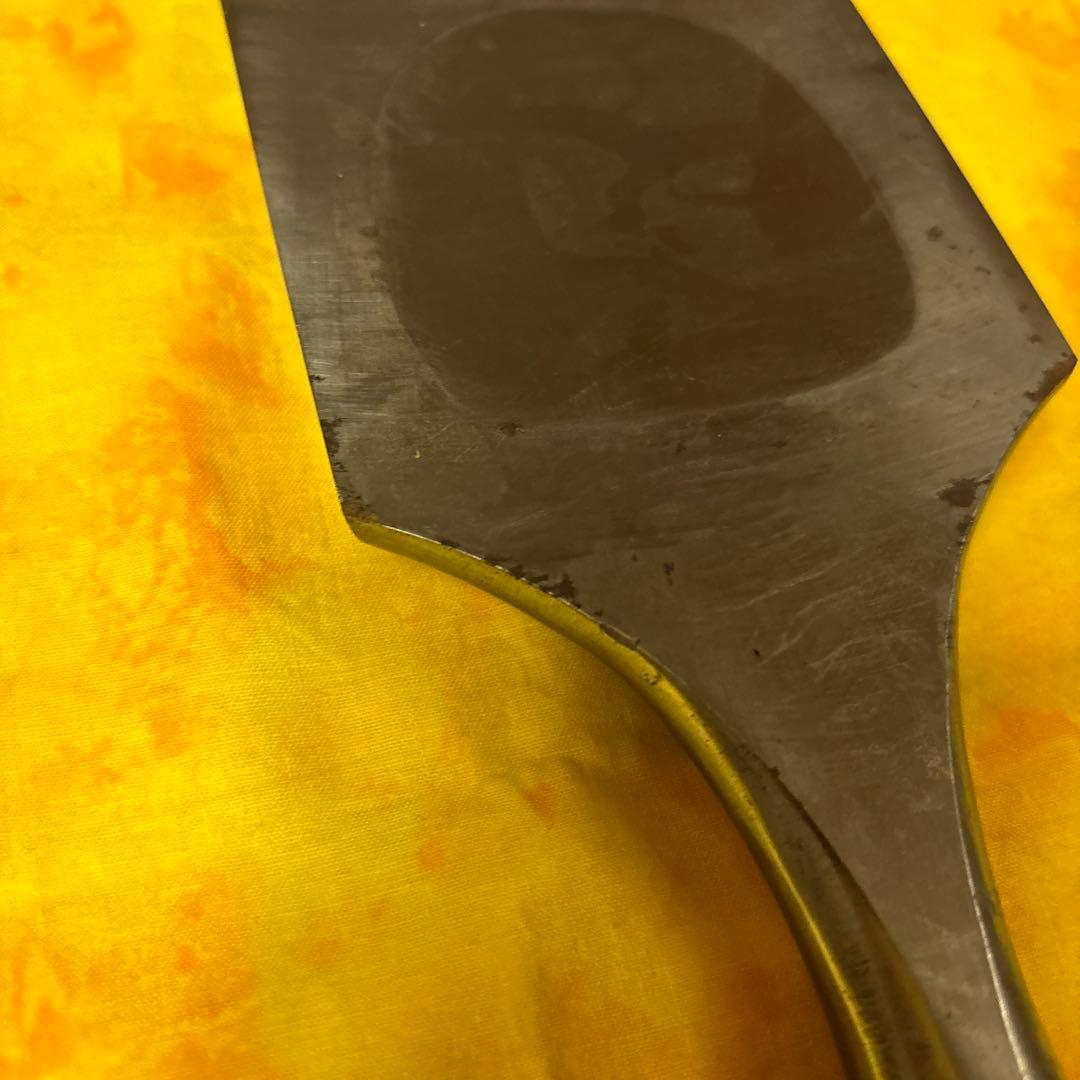 氷彫刻用　ノミ平95㎜全長77cm特大