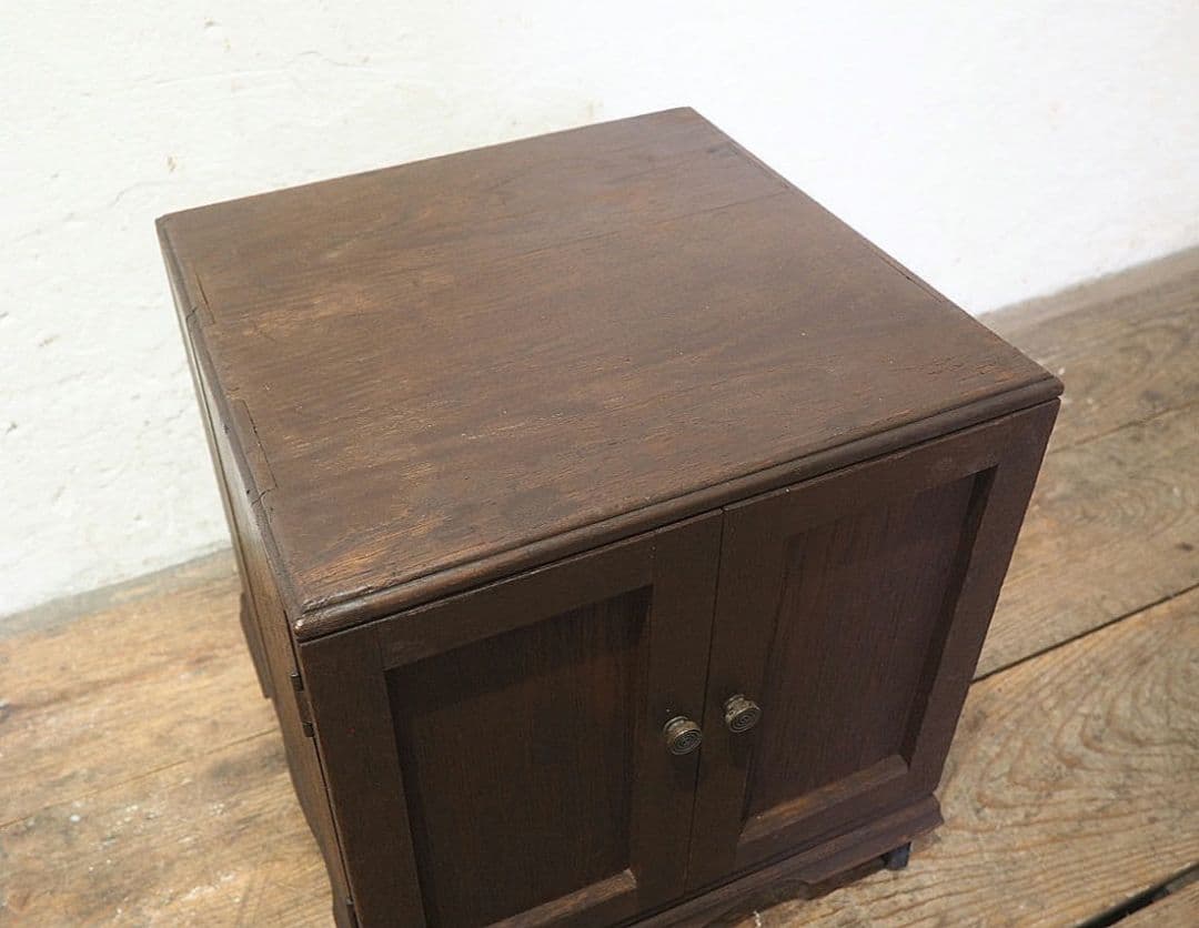 1343 ヴィンテージ　収納棚　陳列台　レコードラック　ケース