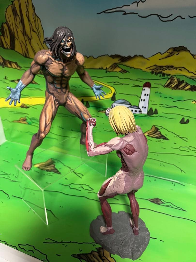 ✨ 一番くじ 進撃の巨人 A賞 女型の巨人 二次元 リペイント フィギュア