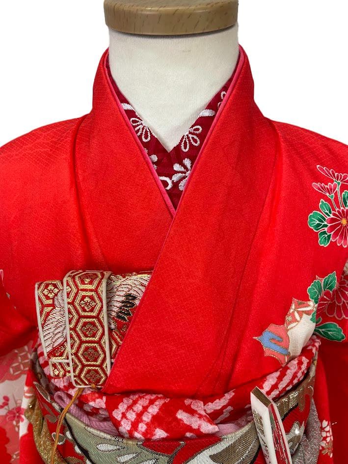 正絹 七五三 女の子 7歳 セット