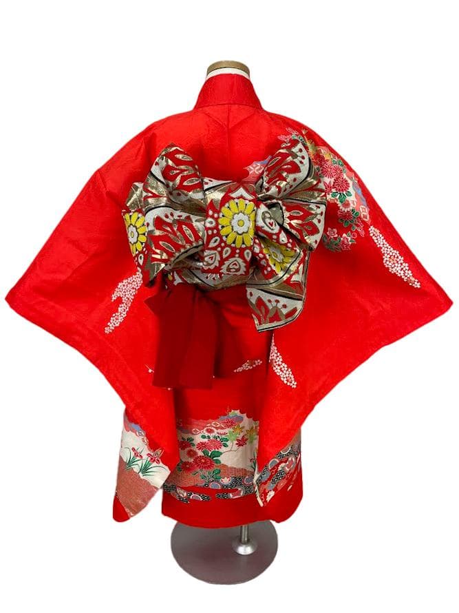 正絹 七五三 女の子 7歳 セット