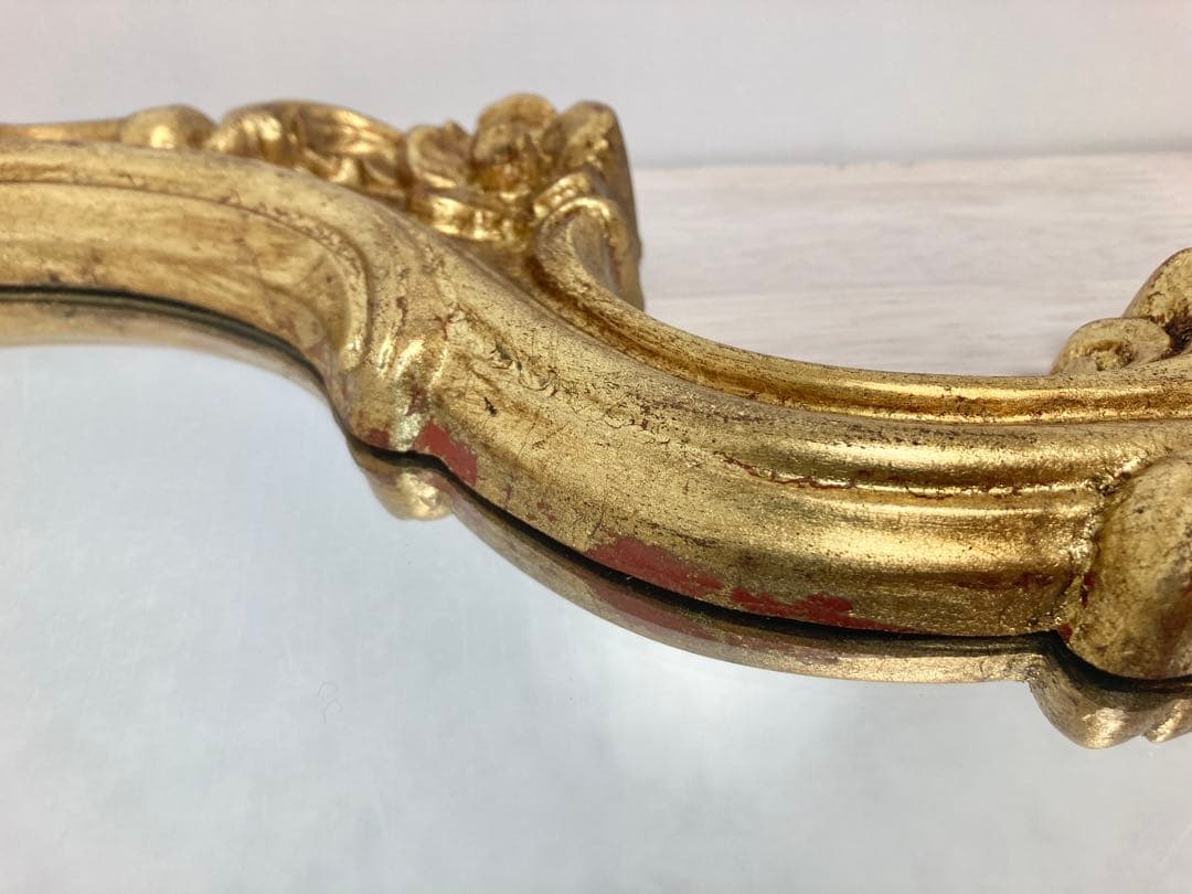 アンティーク調壁掛けミラー