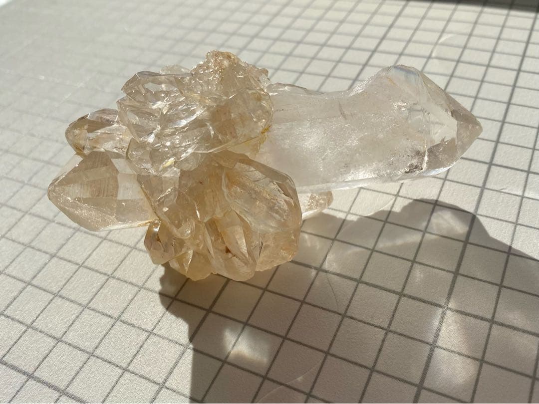 バーナクル　ヒマラヤ水晶　マニカラン産　天然石　水晶クラスター　タイムリンク