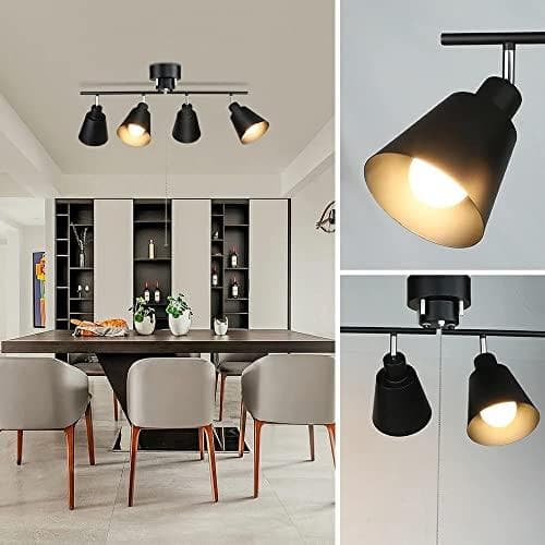 Depuley シーリングライト 4灯 レトロ オシャレ ペンダントライト スa