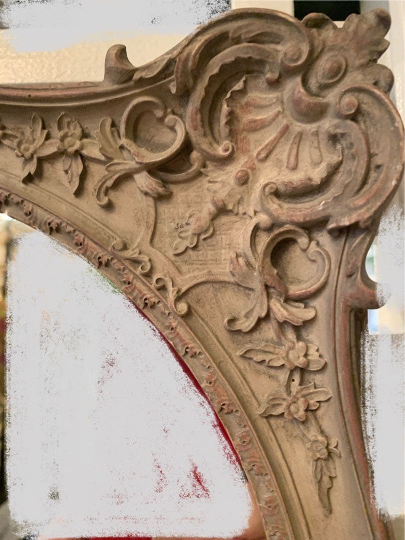 ☆未使用品☆アンティーク調シャビーシック　ミラー