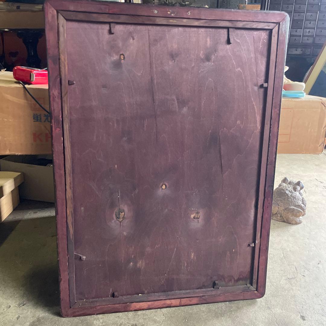 ガラス絵　硝子絵　浮世絵　錦絵　美人大首絵