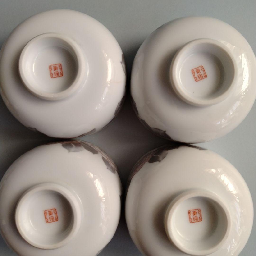 大正時代の東洋陶器！急須と蓋付き湯呑4客セット！