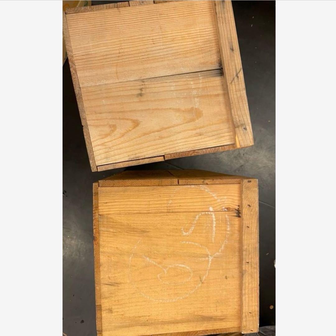 ⑧.10箱セット送料無料リンゴ箱りんご箱B品木箱