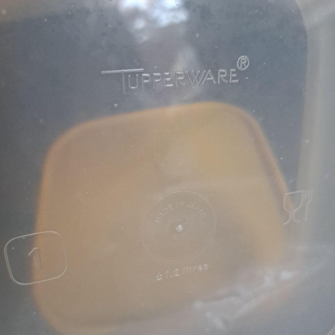 【日本製/新品/希少】Tupperware保存容器すのこゼリーピッチャー