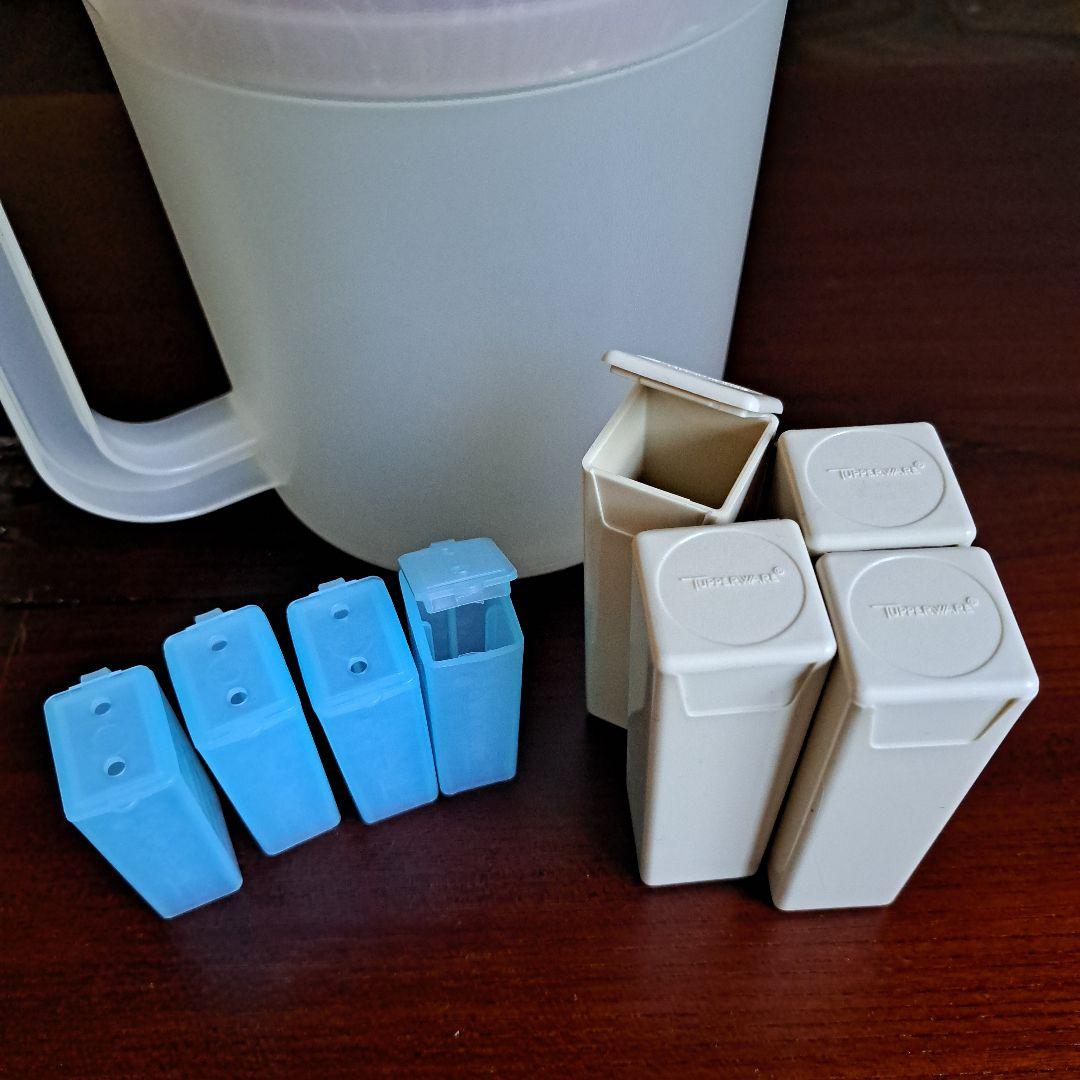 【日本製/新品/希少】Tupperware保存容器すのこゼリーピッチャー