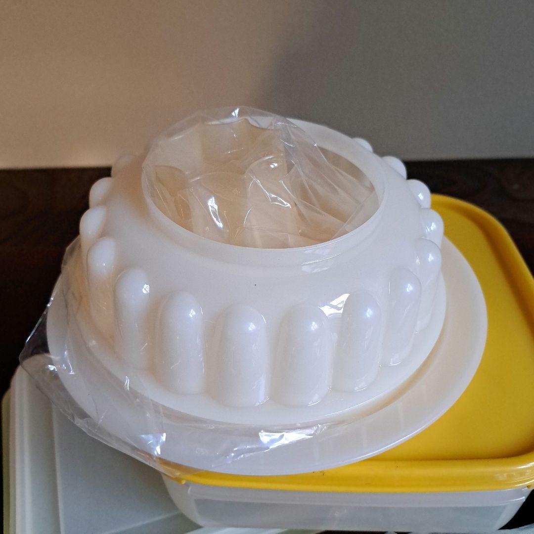 【日本製/新品/希少】Tupperware保存容器すのこゼリーピッチャー