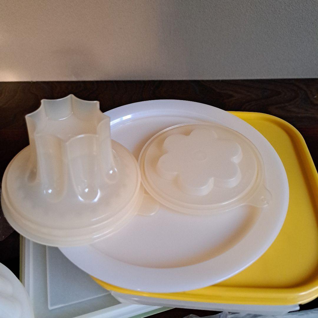 【日本製/新品/希少】Tupperware保存容器すのこゼリーピッチャー