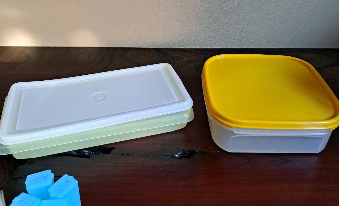 【日本製/新品/希少】Tupperware保存容器すのこゼリーピッチャー