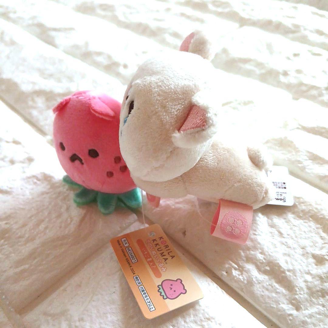 コリラックマ いちごなまいにち イチゴ 泣 リラックマ てのり