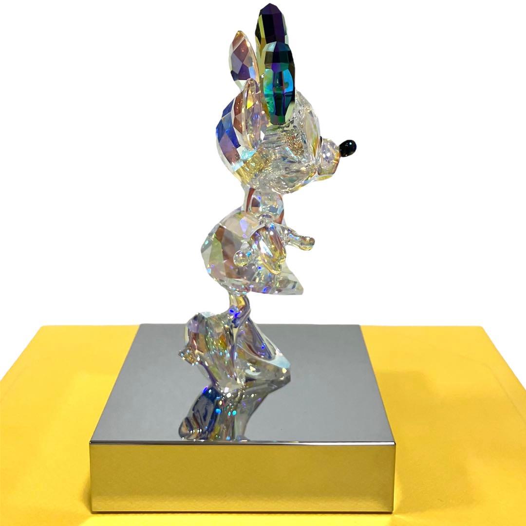 超美品 スワロフスキー×Disney ディズニー ミニー クリスタルフィギュア