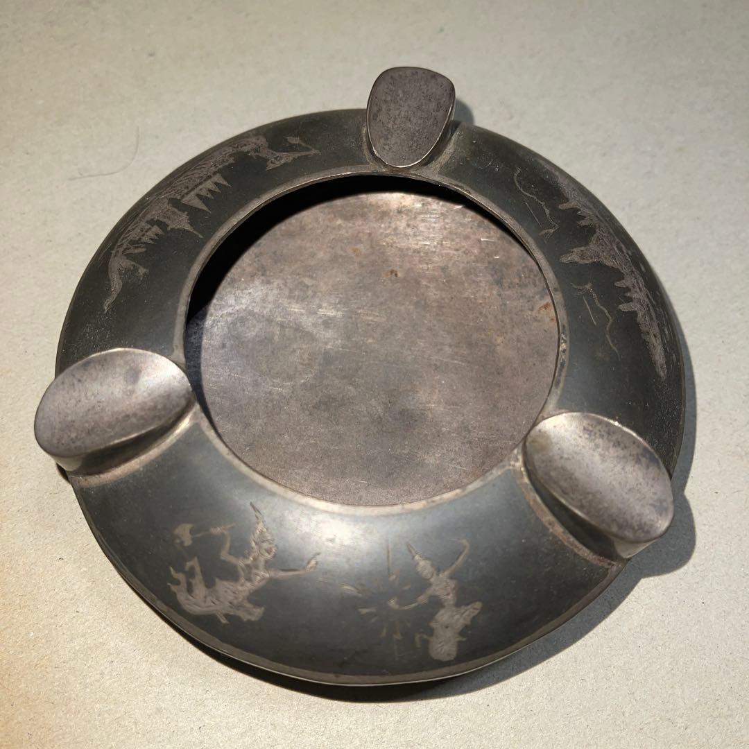 Y*U様 タイ　スターリング　銀　925 骨董　シルバー　灰皿