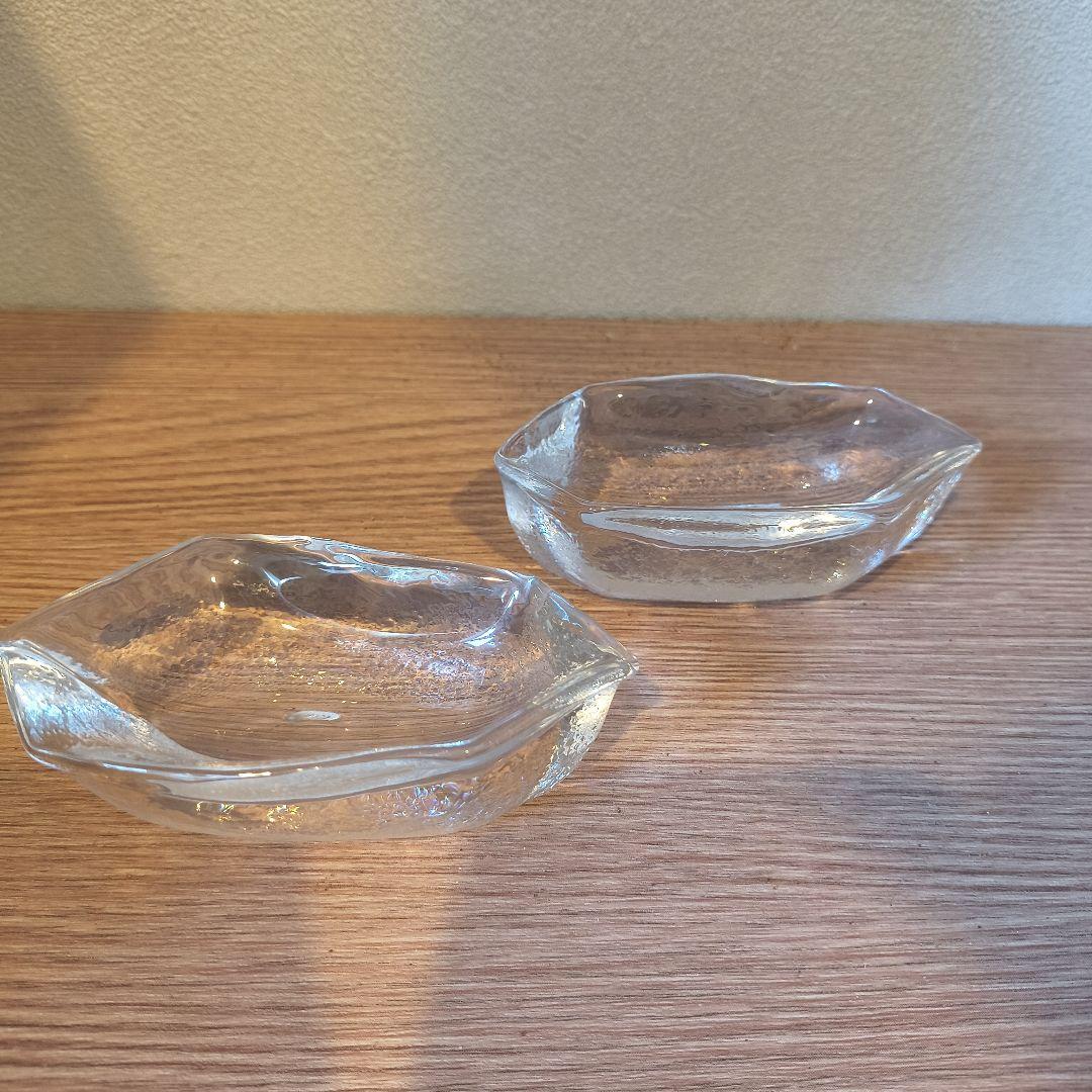 西山芳浩 ガラス 小鉢　2つセット 入手困難