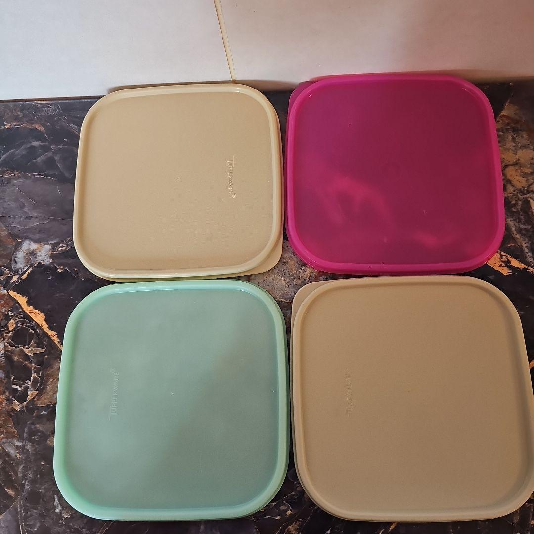 タッパーウェア四角容器7個組