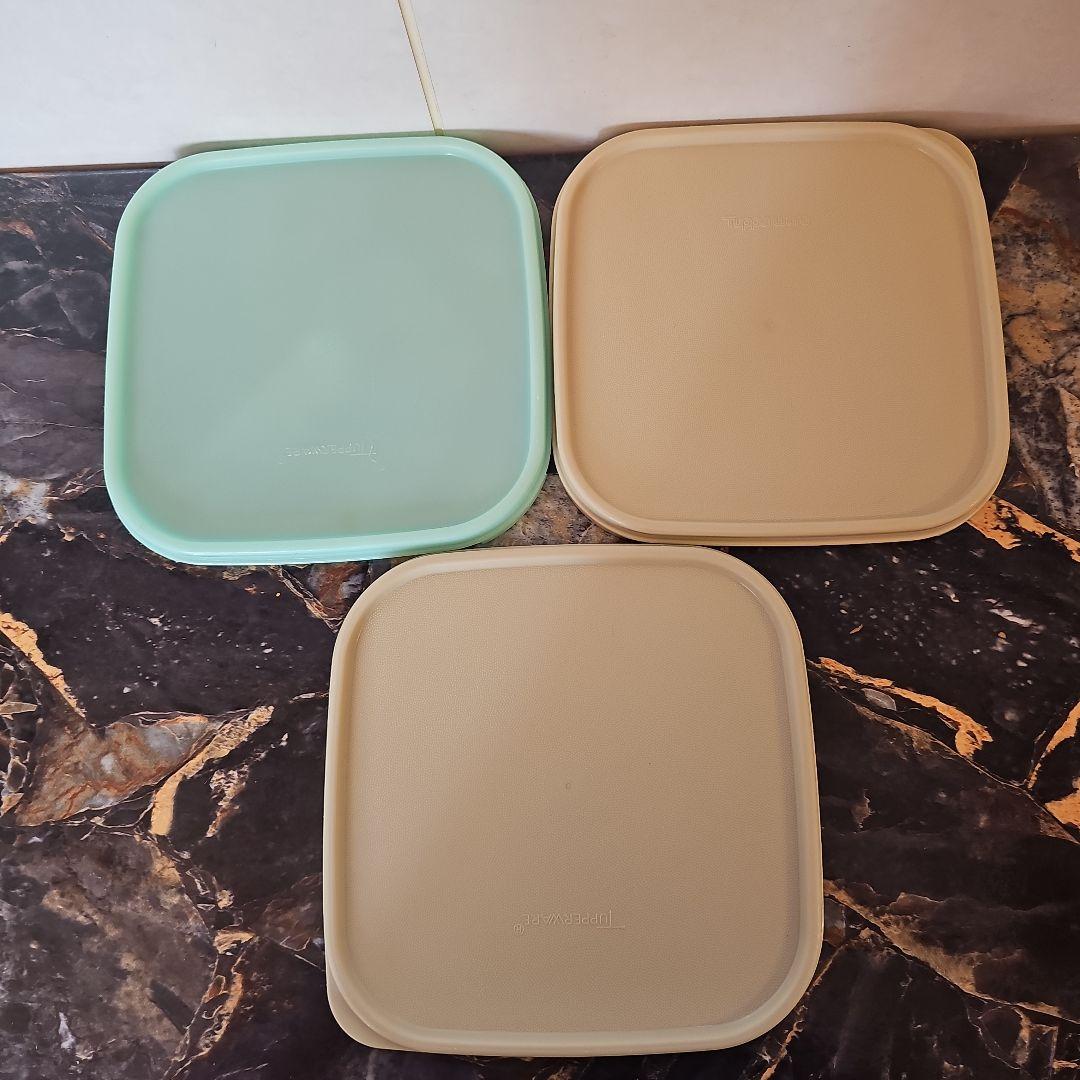 タッパーウェア四角容器7個組