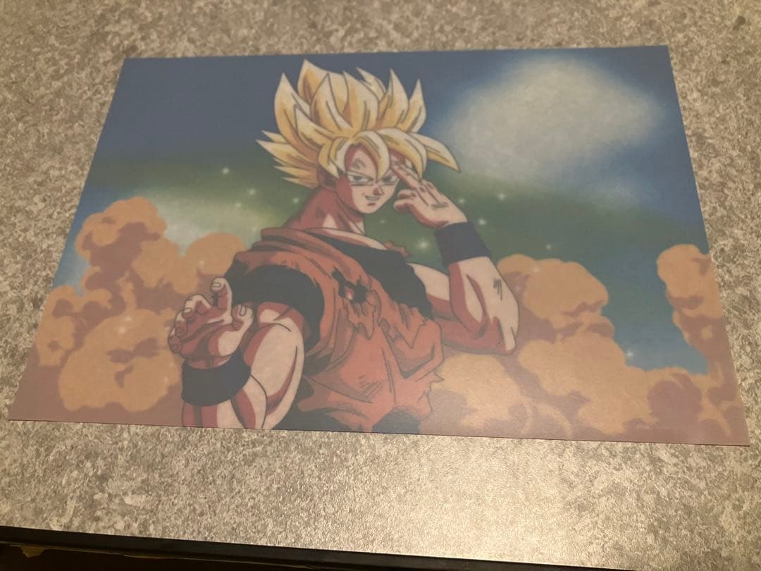 激レア】ドラゴンボールZ 孫悟空 セル画アートシート 鳥山明 - メルカリ