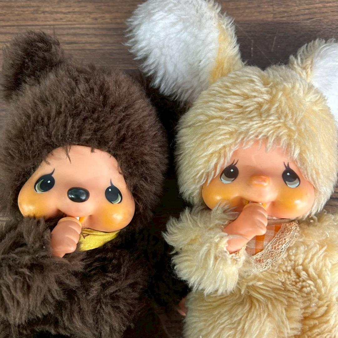 セキグチ 初代ヴィンテージ モンチッチ4体セット 1974年物 希少レア品