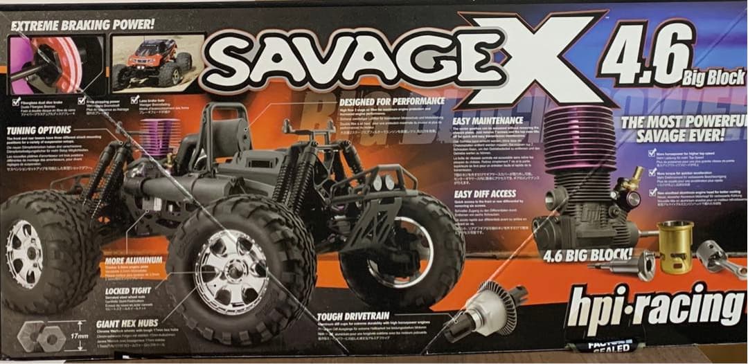 ホビーラジコン HPI RACING 1/8 4WD SAVAGE X
