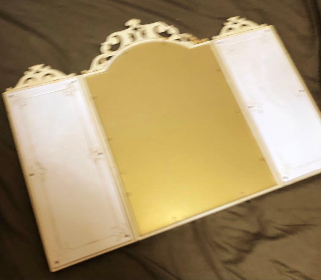 ロココ調三面鏡