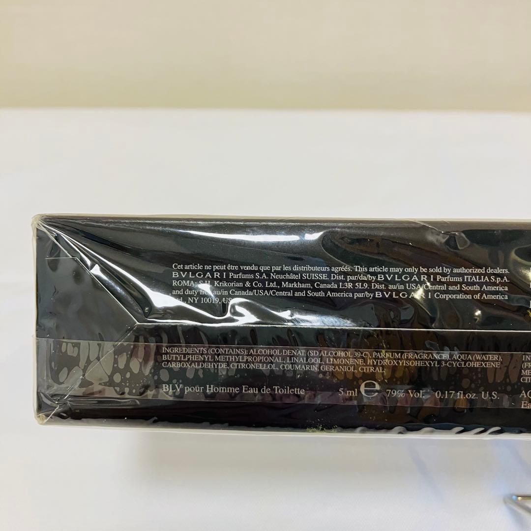 新品　BVLGARI ブルガリ トラベルコレクション ミニ香水 5本セット